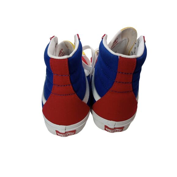 Vans Off The Wall High Top Skateboard Shoes Multicolor US Size Men 5.5 - Women 7 - Picture 5 of 7